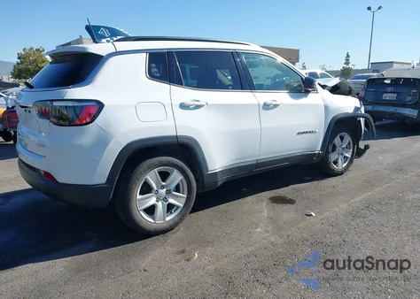 2022 Jeep Compass Latitude из США, поврежденный, VIN 3C4NJCBB4NT138315